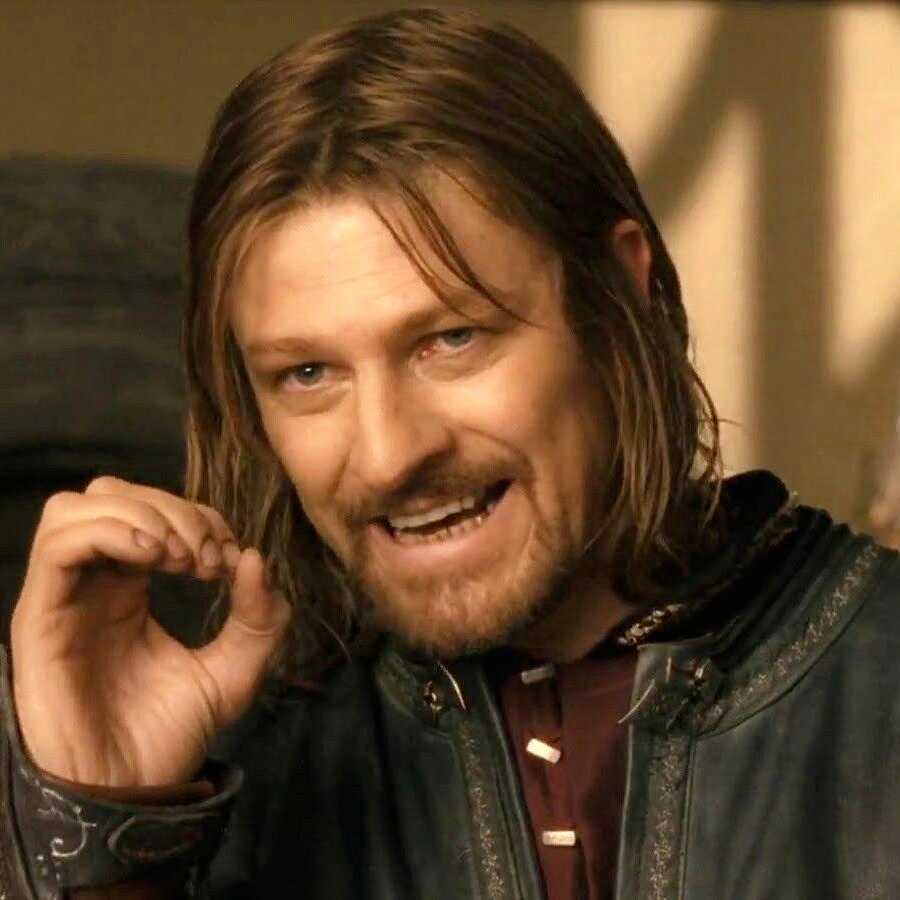 Boromir LOTR Chad Test chadtest.com